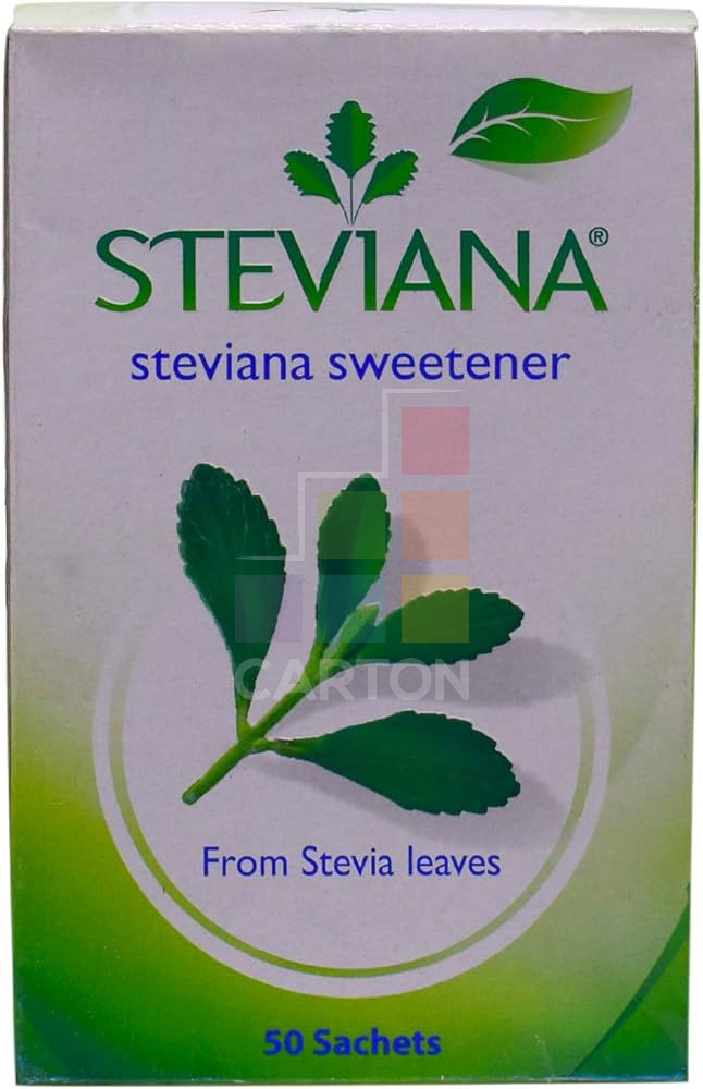 Steviana Sweetener 50 Sachets 125gm